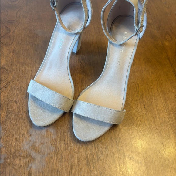 Madden Girl Shoes - Madden Girl Cream Block Heel Sandals